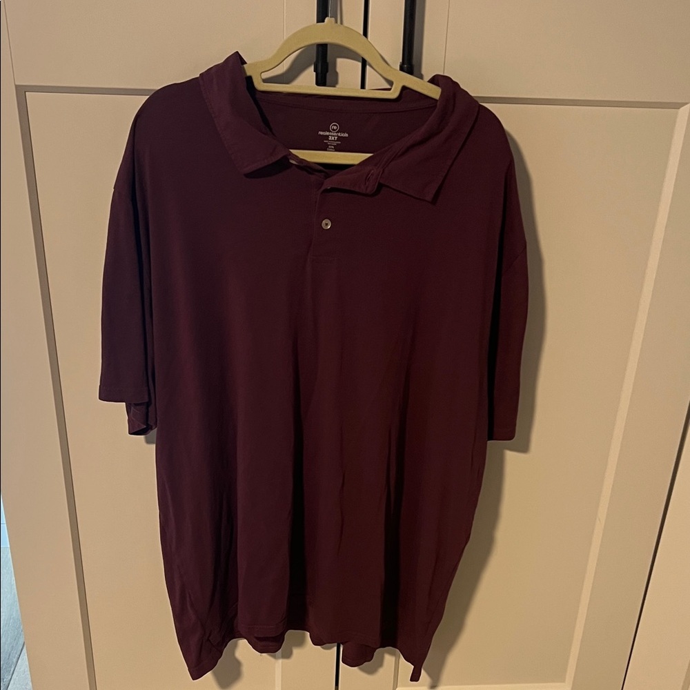 Classic Maroon Polo Shirt